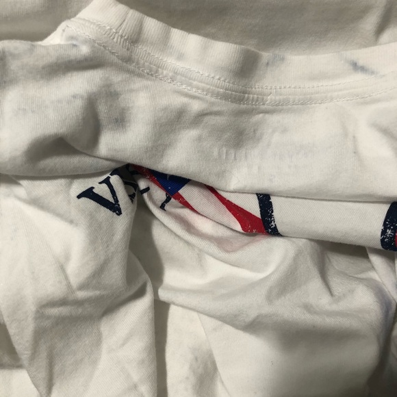 🛑sold🛑Vineyard Vines USA Flag Whale Long Sleeve Shirt - Picture 7 of 7